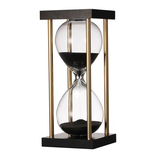 TEMPO 15 MIN. HOURGLASS BLACK
